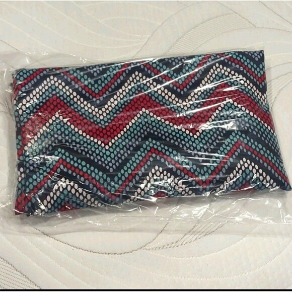 Y2K Revival Cato Skirt Womens XL Multicolor Chevron Stretch Retro Boho Mod Prepp - Picture 8 of 8